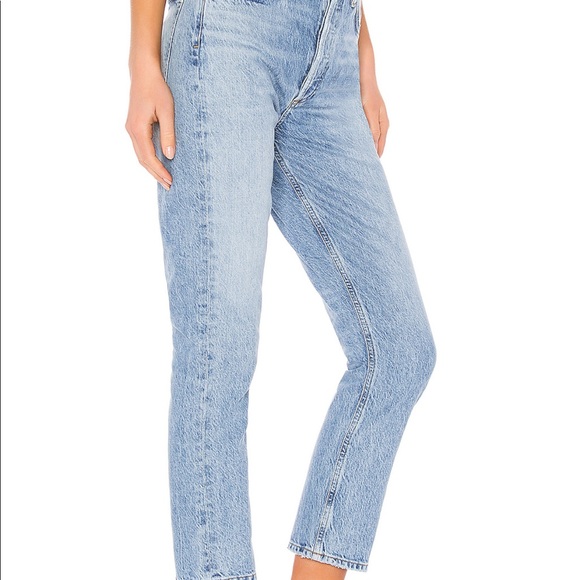 Agolde Riley Crop Jeans - Picture 2 of 8